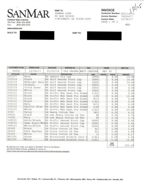 Tsmc Sample Invoice 120-150 Extract – Extract Text (Azure AI Document Intelligence ...