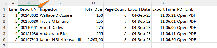 120-660_MetaServer_Extract_Format_Format CSV_Setup_Text_Excel text_Enabled