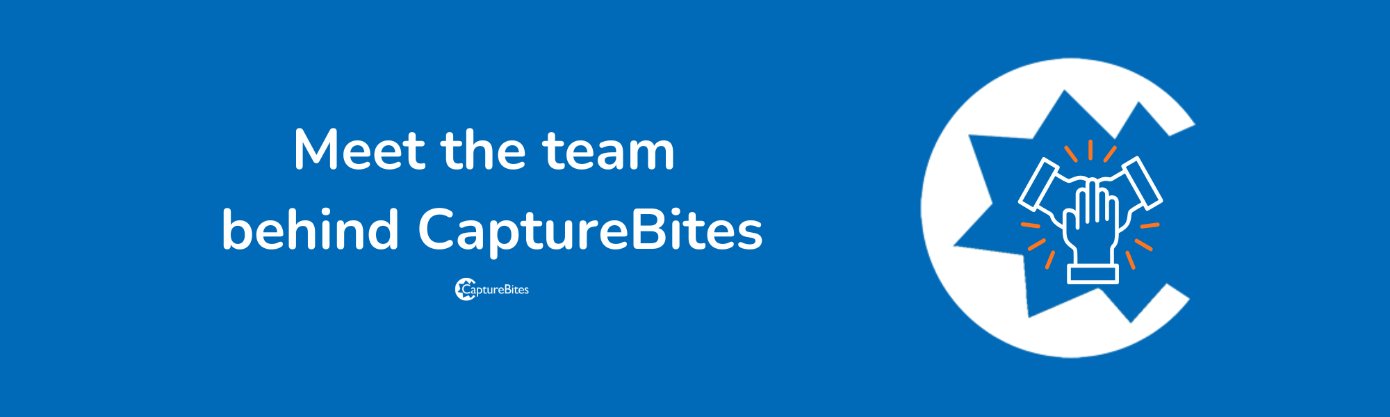 BlogBites article pictures Meet the team