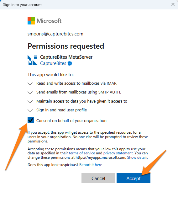 Troubleshoot-Export to Email-Oauth20-Admin login