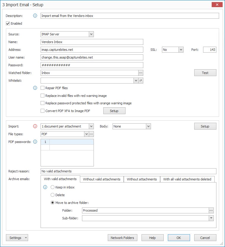 020-010_MetaServer_Import Email_Setup