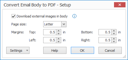 160-030_MetaServer_Convert Email Body-URL to PDF_Setup
